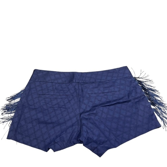 Lilly Pulitzer true Navy Ellie Fringe shorts - Picture 8 of 14
